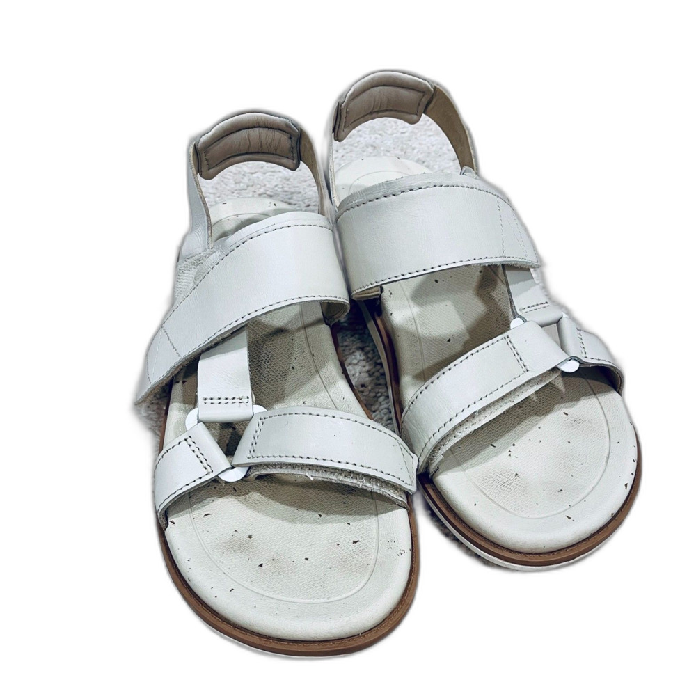 Teva Madera Leather Slingback Sandals Birch White Tan Size 7 1152570